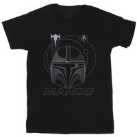disney camiseta manga larga the mandalorian para nina