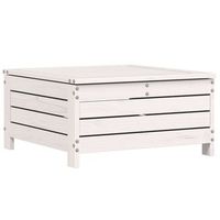 taburete de jardin  otomana de jardin  reposapies de jardin con cojin madera maciza de pino blanco