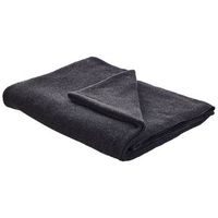 manta de algodon gris oscuro 130 x 180 cm cama punto de cruz tamano grande asaka