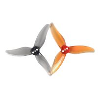4 pares de gemfan hurricane 2520 25x20 25 pulgadas 3 palas helice 15mm agujero para rc drone fpv racing