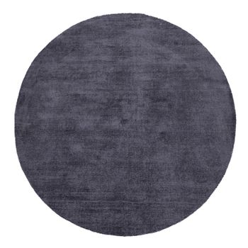 Alfombra tejida a mano Randora gris  160 cm redondo
