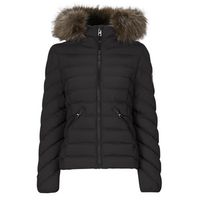 superdry abrigo de plumas fuji hooded fausse fourrure para mujer