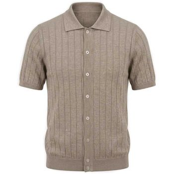 Jeordie's Polo 80592 CAMICIA MM COSTE-300 BEIGE para hombre