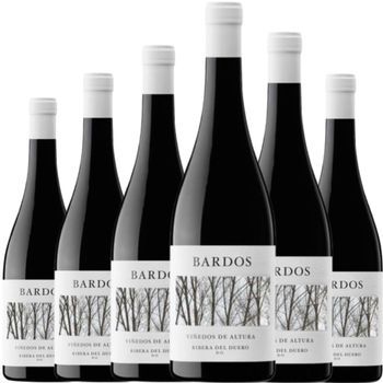 Bardos Viñedos De Altura Vino Tinto De Crianza Con Tempranillo, G 75 Cl 15 % Pack 6 Botellas