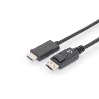 digitus cable adaptador displayport-hdmi 2m