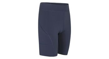 Pantalon corto de correr para mujer circle back on track negro