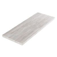 estante de madera para lavabo encimera 120cm hormigon