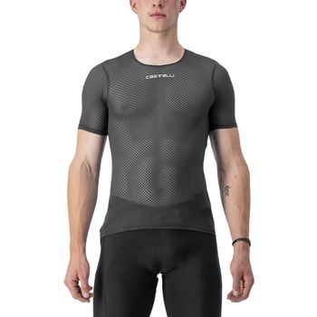 Camiseta Interior Castelli Pro Mesh 2.0 Manga corta Negro, Talla M