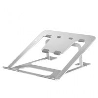 newstar soporte plegable para portatil 10-17 plateado