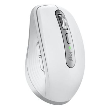 Ratón Logitech MX Anywhere 3S for Business inalámbrico 8000 DPI MagSpeed Blanco clic silencioso Logi Bolt