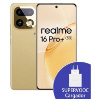 realme 16 pro plus 5g 8gb 256gb 67 dorado incluye cargador 80w