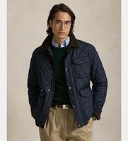 polo ralph lauren para hombre 710847071006 chaqueta the beaton quilted azul xl casual poliester reciclado sostenible