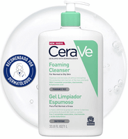 cerave gel limpiador espumoso 976 ml