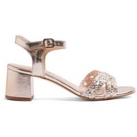 narf sandalias 9 piel mestizo oro para mujer
