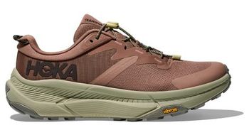 Zapatillas hoka transport lifestyle rojo beige hombre