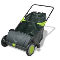 vidaxl barredora de jardin 103 l