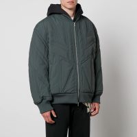 y-3 quilted shell bomber jacket - s