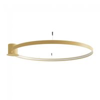 plafon de techo led rio oro 70w