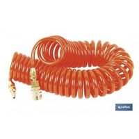 espiral 15mts r-14 manguera aire 8x12