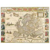 legendarte - cuadro lienzo impresion digital - mapa antiguo no 57 - decoracion pared cm 40x50