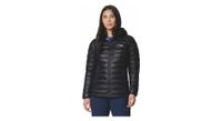 chaqueta de plumon con capucha columbia arctic crest para mujer negro