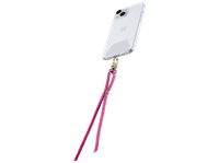 cordon para movil - cellularline wrist lace correa de muneca lanyard rosa