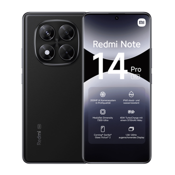 Xiaomi Redmi Note 14 Pro 5G 8GB 256GB Smartphone con NFC