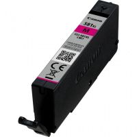 cartucho de tinta original canon cli-581xl magenta