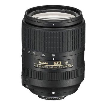Objetivo Nikon AF-S DX NIKKOR 18-300 mm f/3.5-6.3G ED VR Estabilizado Montura F