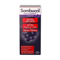 sambucol extra defence black elderberry liquid