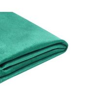 funda extraible terciopelo verde oscuro para cama 140 x 200 cm fitou