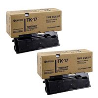 original multipack kyocera fs-1000 printer toner cartridges 2 pack -tk17