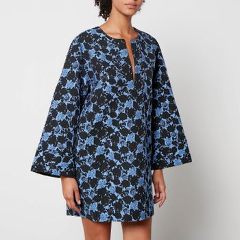 Baum Und Pferdgarten Abu Floral-Jacquard Mini Dress - EU 38/UK 10