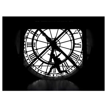 Impresión en lienzo - reloj del museo de orsay - cm. 50x70