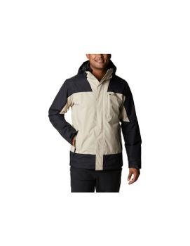 Chaqueta con Capucha Beige/Negra de montaña Columbia Electric Peak™ Hombre