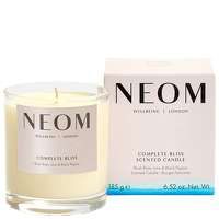 Neom Wellbeing London Scent To Calm and Relax Complete Bliss Scented Candle (1 Wick) 185g