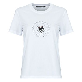 Karl Lagerfeld Camiseta IKON RS CIRCLE T-SHIRT para mujer