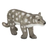 leopardo acrilico forma exterior 60 led fijos h32cm