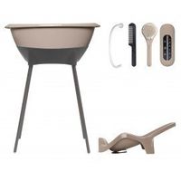 set luma banera asiento bano patas desague termometro peine y cepillo