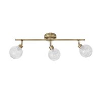 plafon alargado 3 luces con diseno moderno y versatil