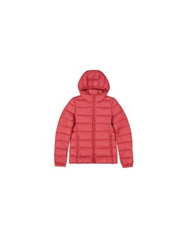 Chaqueta Champion Hooded Polyfilled Mujer Mlr Coral