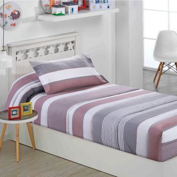 Edredon Ajustable Cama Infantil Y Juvenil Relleno 350gr Zarautz Nude Color Nude Talla Cama 90