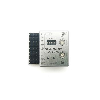 Controlador de vuelo Lefei Sparrow V2 Pro para avión RC de ala fija OSD digital HD Soporte CRSF Telemetría PWM SBUS IBUS