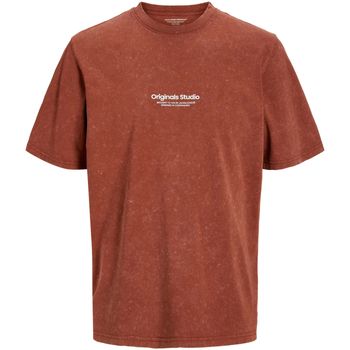 Jack & Jones Camiseta 12275945 JORVESTERBRO WASH TEE SS CREW NECK MNI BRANDY BROWN para niño