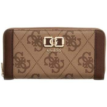 Guess Cartera Cartera Karnilla Logo Slg Lr Latte Logo/Brown para mujer