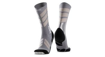 X socks  strong x country perform merino crew   strong  socks gris arena