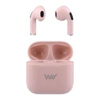 auriculares tnb melody 2 inalambricos bluetooth con microfono rosa