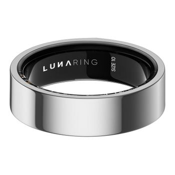 Anillo inteligente Noise Luna Ring Gen 2.0 Talla 10 Bluetooth Sin suscripción Monitorización salud Plata