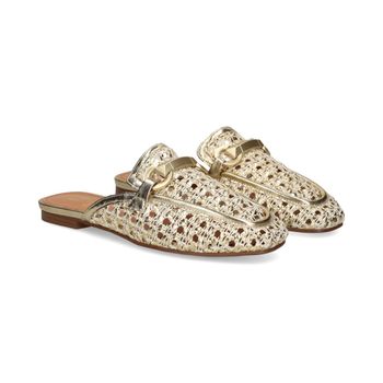 Exe Zuecos Mujer - Dorado Talla 36