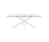mesa de comedor fija blanco texas